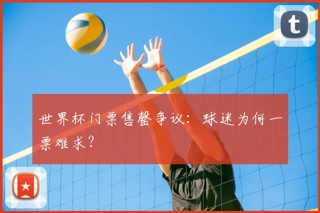 世界杯门票售罄争议:球迷为何一票难求?
